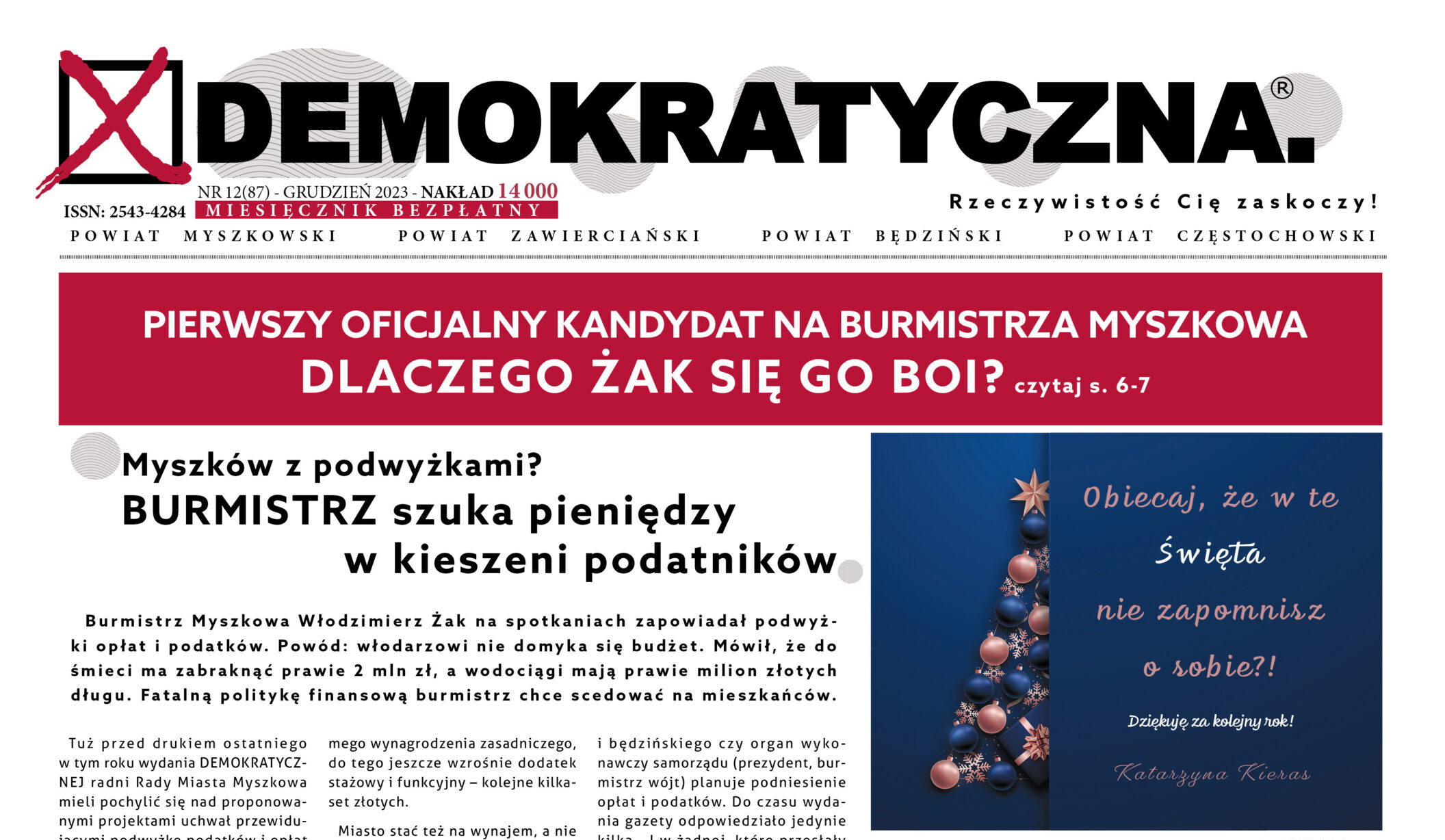 DEMOKRATYCZNA grudzień 2023