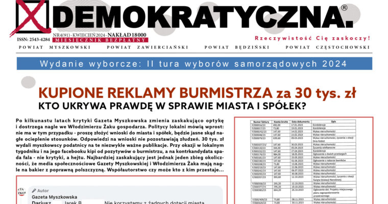 DEMOKRATYCZNA kwiecień 2024