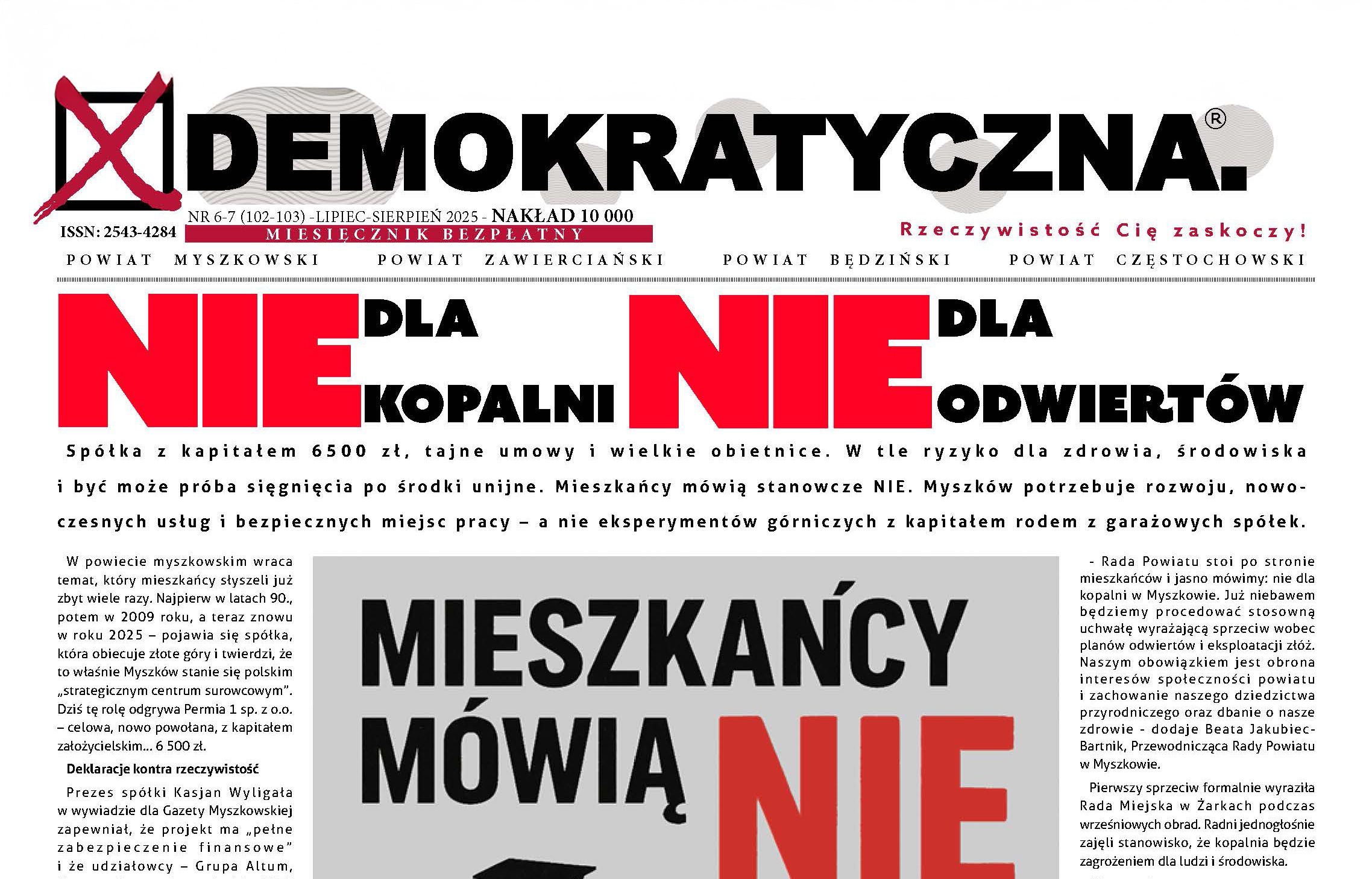 DEMOKRATYCZNA lipiec/sierpień 2025
