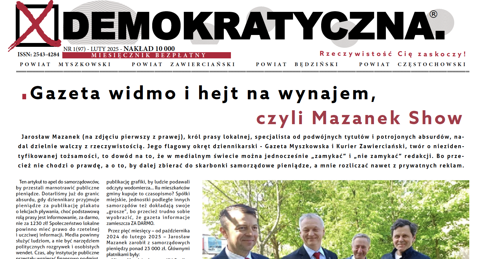 DEMOKRATYCZNA luty 2025