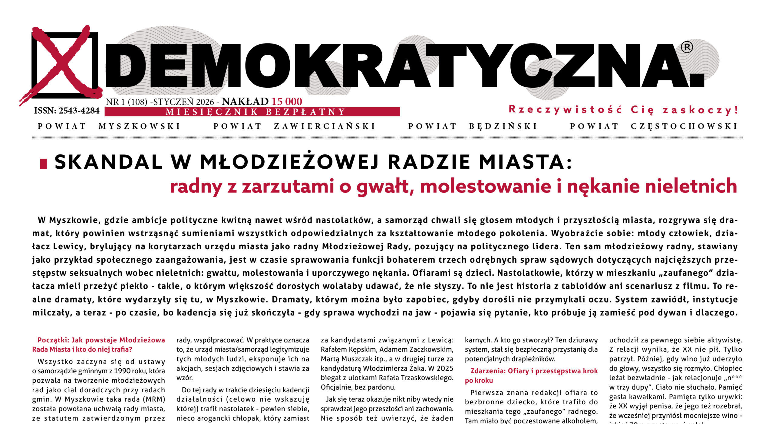 DEMOKRATYCZNA styczeń 2026